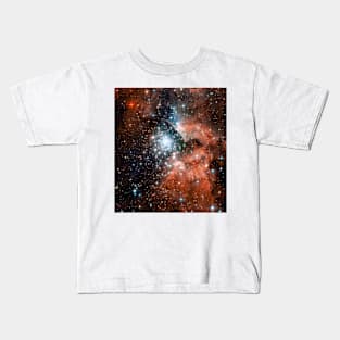 Starbith region in nebula NGC 3603 (C003/7510) Kids T-Shirt